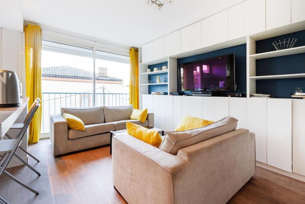 1 Bedroom/Clim/Wifi, St Michel Station Тулуза Екстериор снимка
